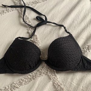 Black bikini top